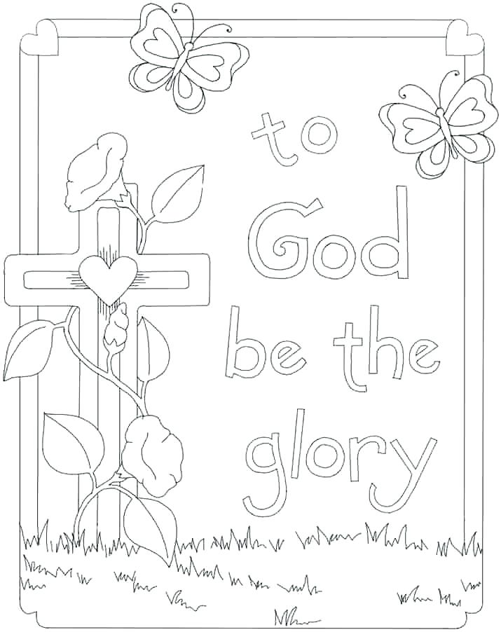 Easter Sunday School Coloring Pages At GetDrawings Free Download