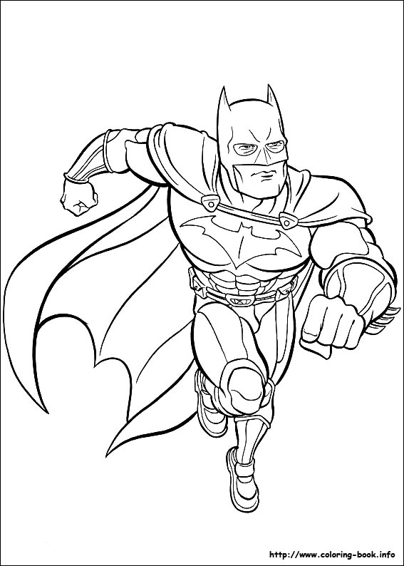 Batman coloring pages on