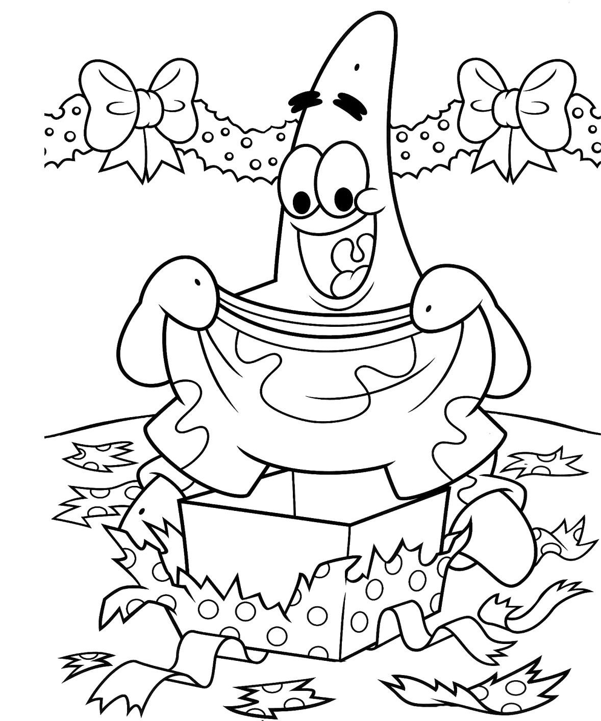 Easy Coloring Pages Christmas at GetDrawings | Free download