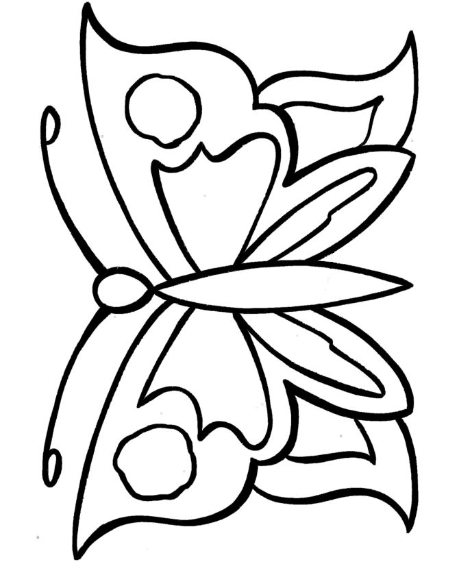 Easy Coloring Pages For Toddlers At Getdrawings | Free Download