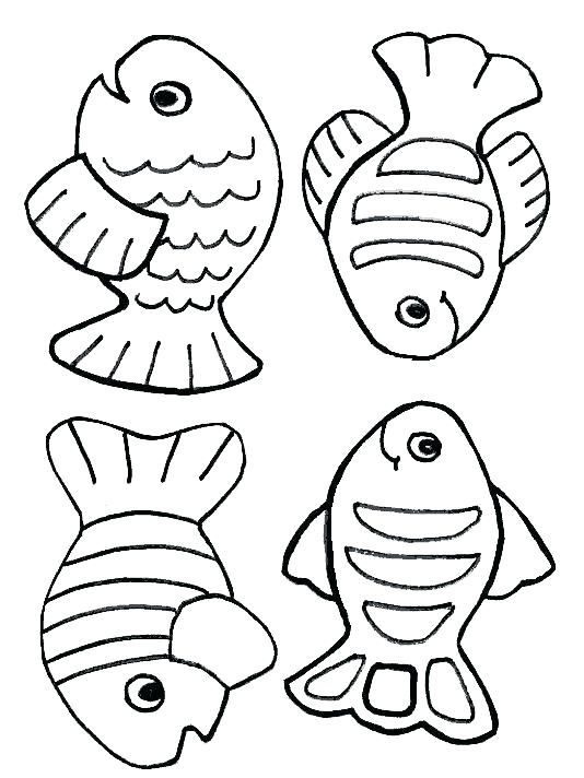 Easy Fish Coloring Pages At GetDrawings Free Download