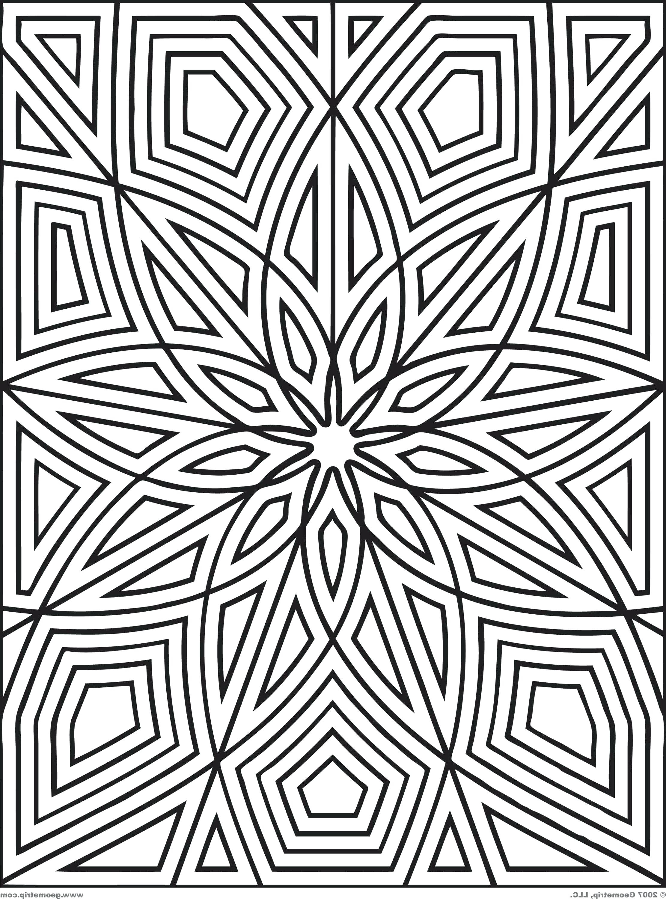 Easy Pattern Coloring Pages At Getdrawings Free Download