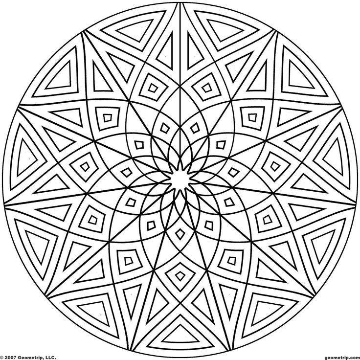 Easy Pattern Coloring Pages at GetDrawings | Free download