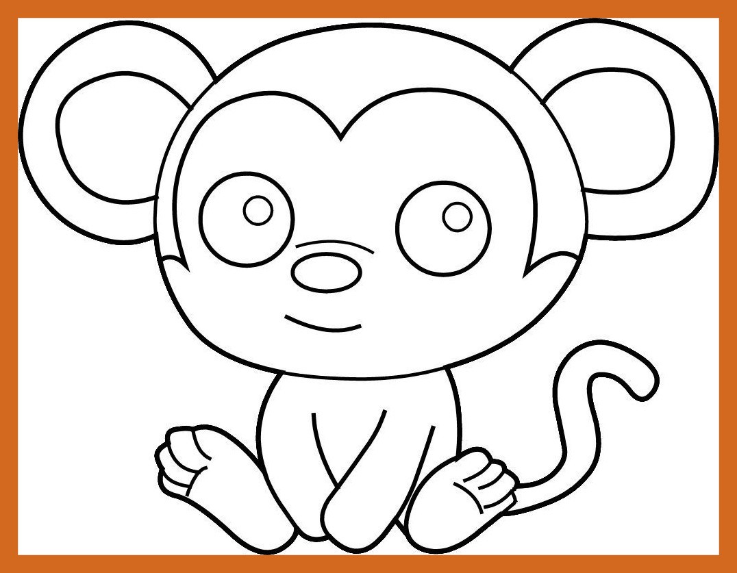 Cute Free Easy To Print Coloring Pages 