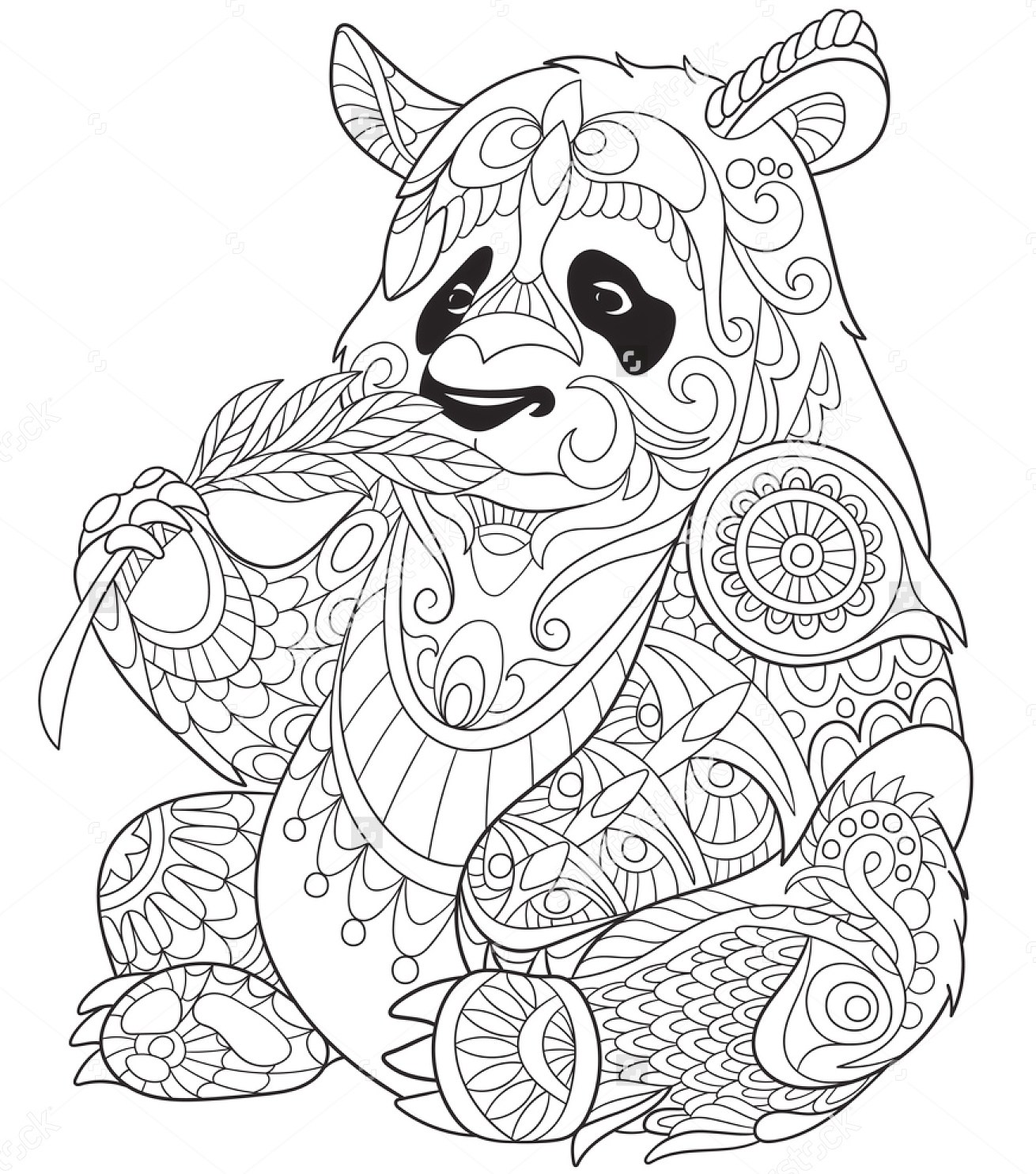 Featured image of post Zentangle Colouring Page
