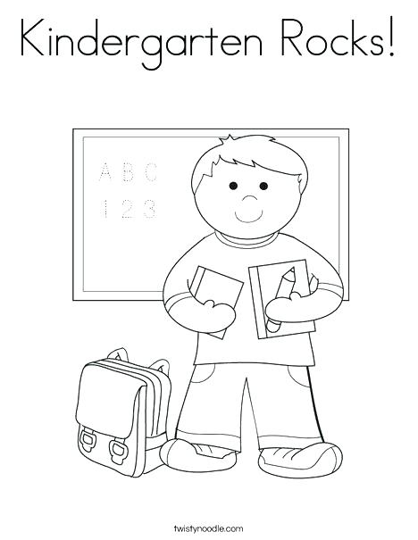 Educational Coloring Pages For Kindergarten at GetDrawings ...