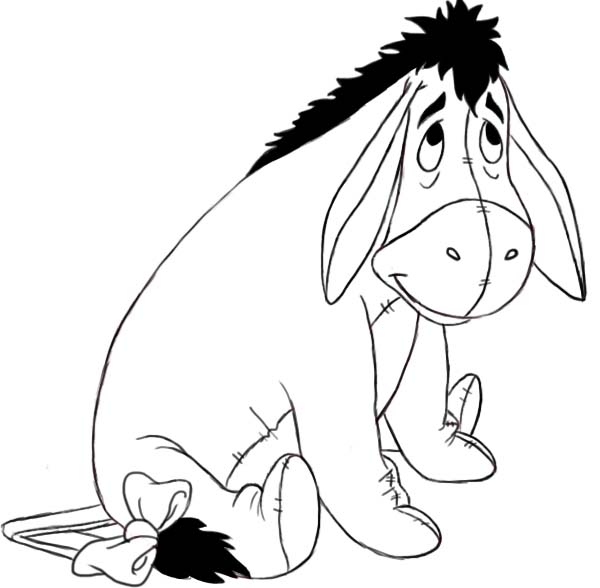 Eeyore Coloring Pages At Getdrawings Free Download