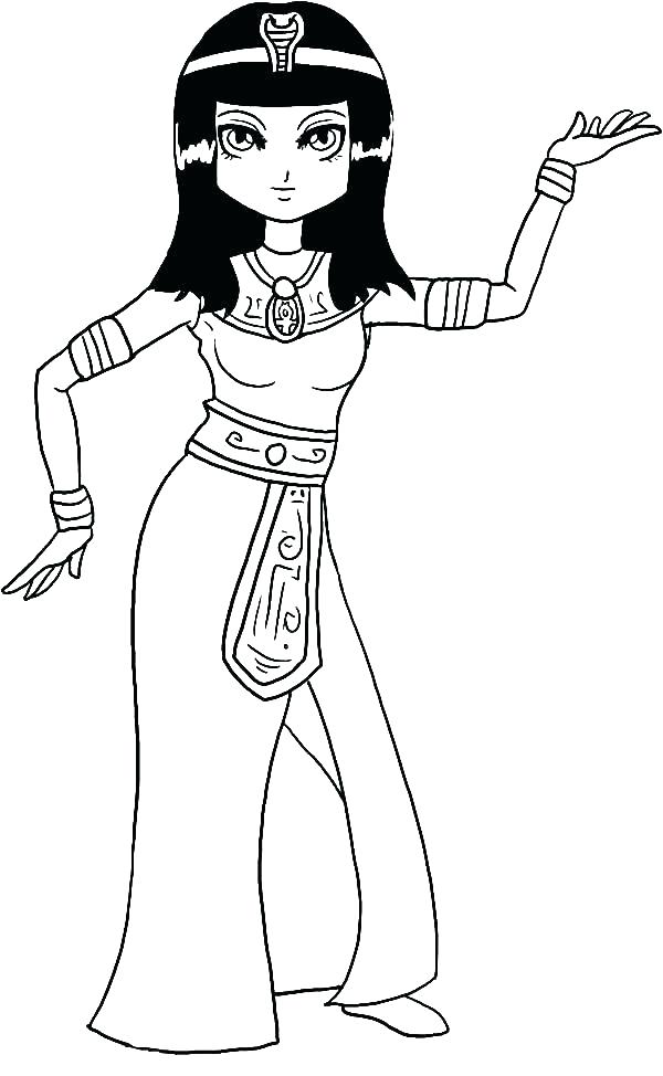 Ancient Egypt Egyptian Gods Coloring Page Coloring Pages