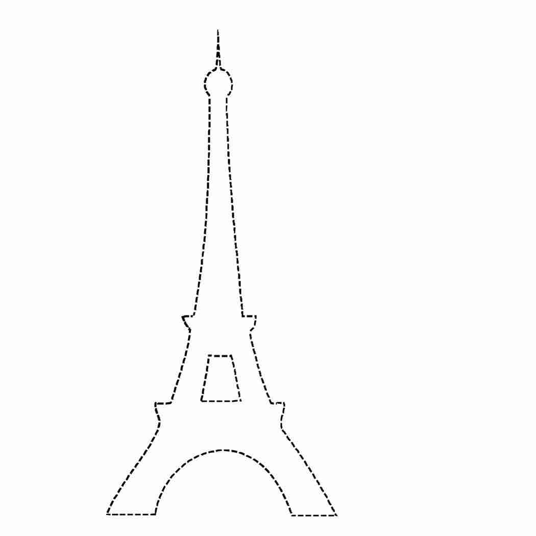 Eiffel Tower Coloring Page At GetDrawings Free Download