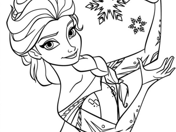 Elsa Coloring Pages Disney at GetDrawings | Free download