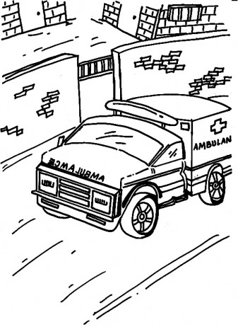 Emergency Vehicle Coloring Pages at GetDrawings | Free download