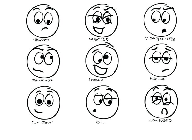 Emotions Coloring Pages At Getdrawings Free Download