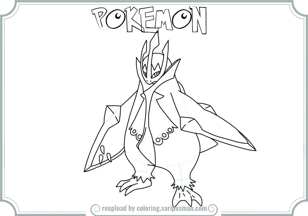 Empoleon Coloring Pages At Getdrawings Free Download