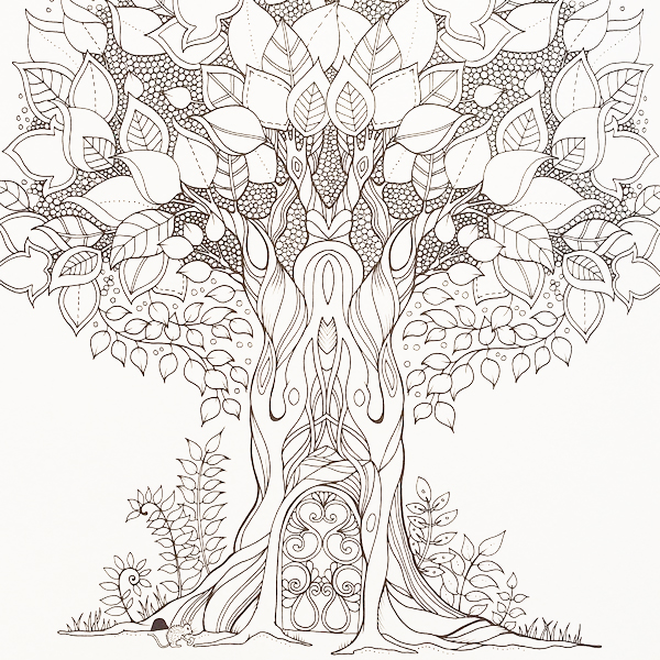 Enchanted Forest Coloring Pages Printable at GetDrawings Free download