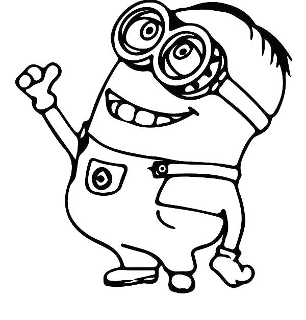 Evil Halloween Vampire Costume One Eyed Minion Coloring Pages For Free