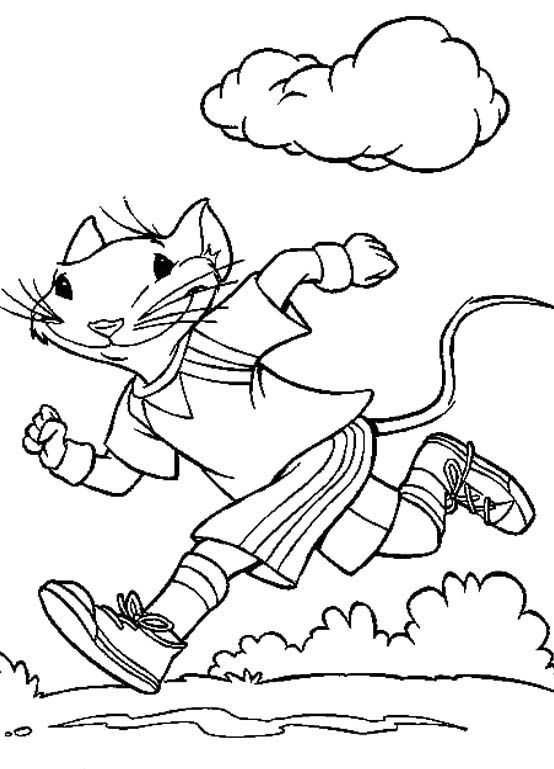 Exercise Coloring Pages For Preschoolers At Getdrawings