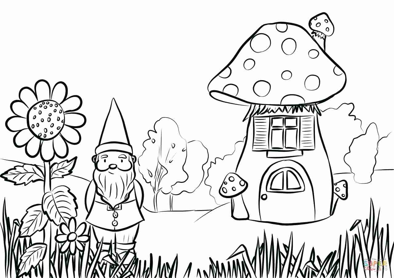 Fairy Garden Coloring Pages At GetDrawings Free Download