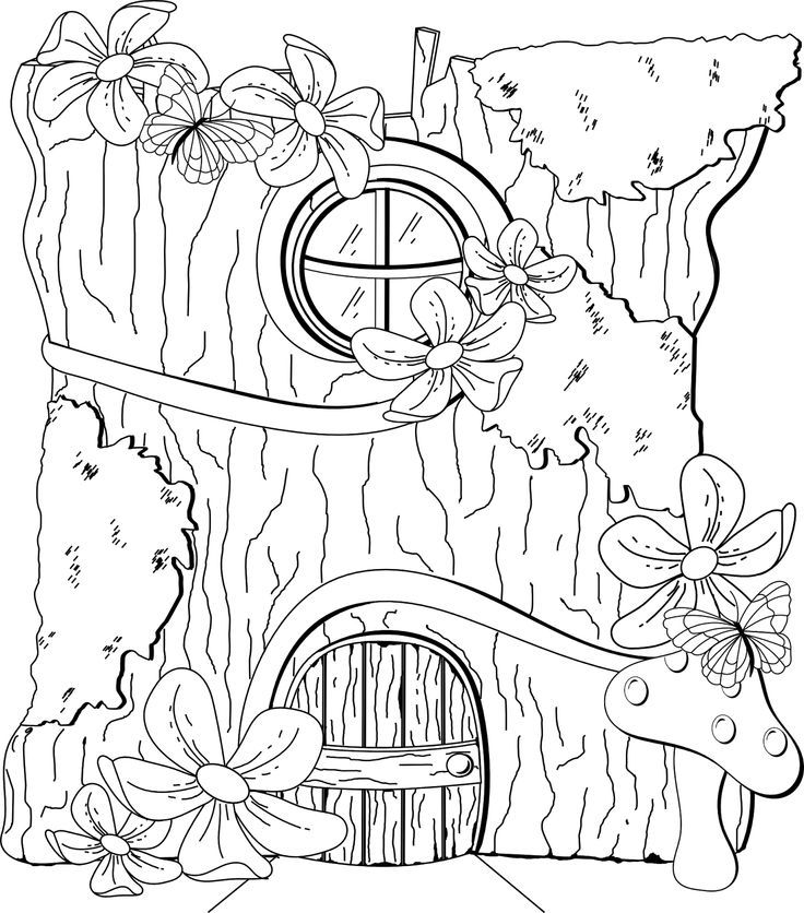 fairy-house-coloring-pages-at-getdrawings-free-download