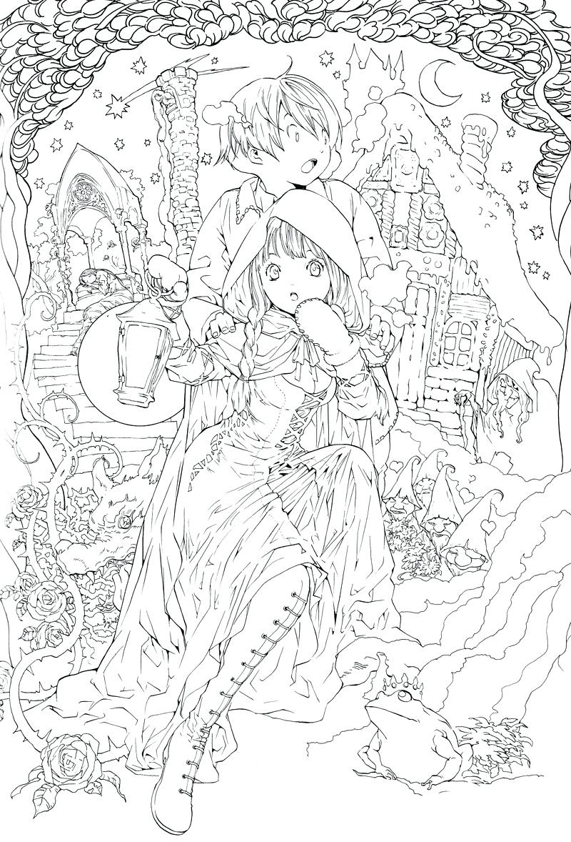 Fairy Tale Coloring Pages At Getdrawings Free Download