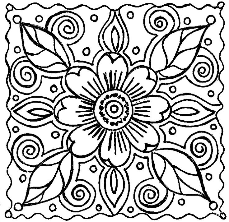 Fall Flowers Coloring Pages at GetDrawings | Free download