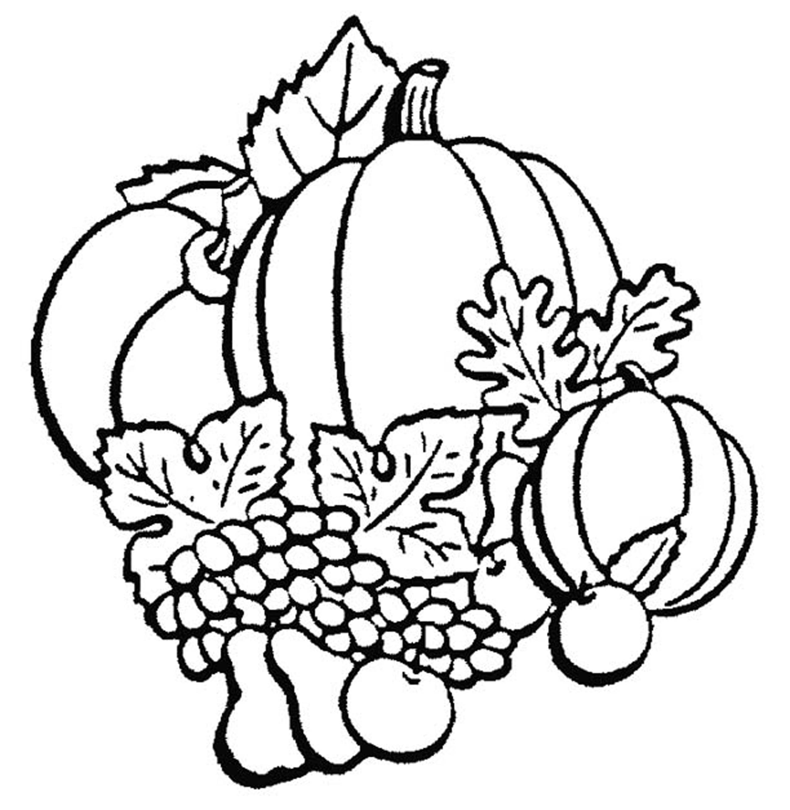 Fall Leaves Clip Art Coloring Pages At GetDrawings Free Download