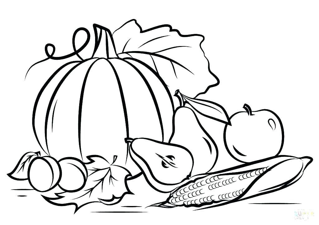 Fall Pumpkin Coloring Pages For Kids At GetDrawings Free Download