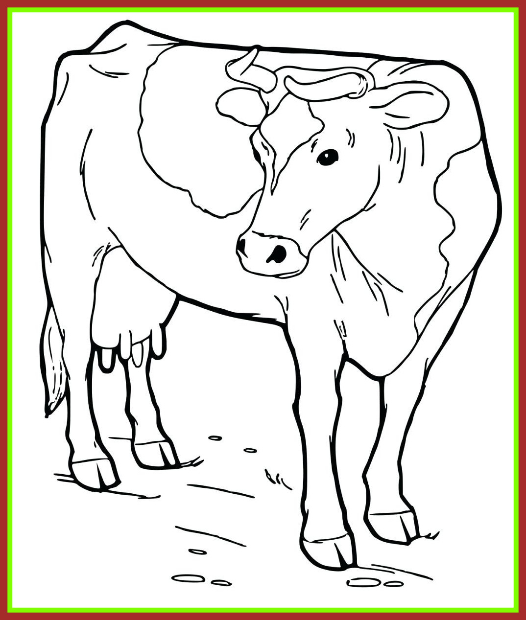 30 Farm Coloring Pages For Toddlers PNG Color Pages Collection