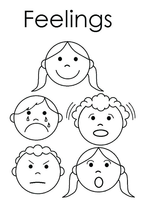 Feelings Coloring Pages At GetDrawings Free Download