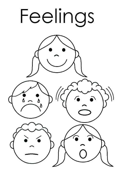 Feelings Coloring Pages Printable Free At GetDrawings Free Download