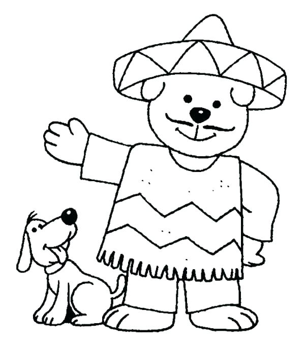 Fiesta Coloring Pages Free Printable at GetDrawings | Free download