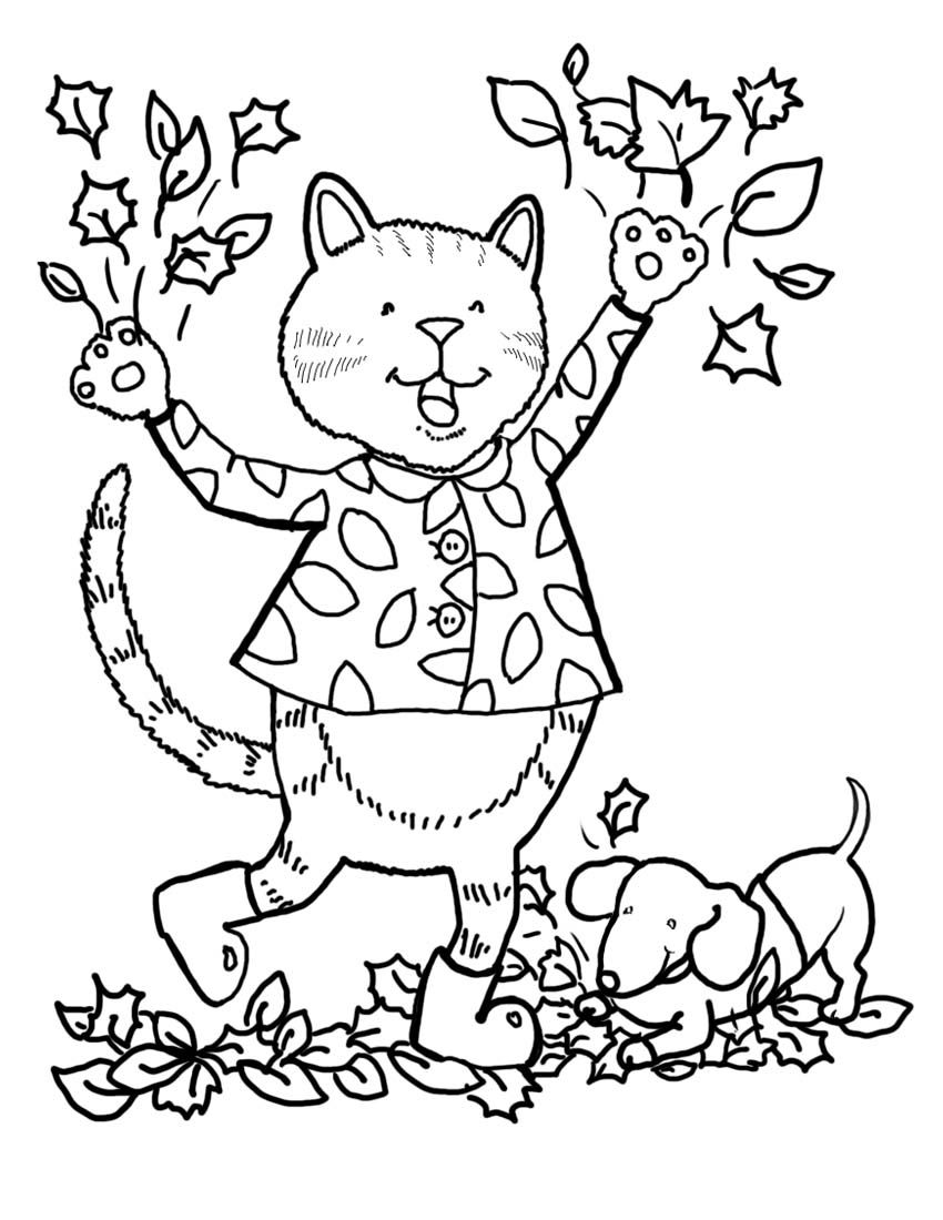 First Day Of Fall Coloring Pages at GetDrawings Free download
