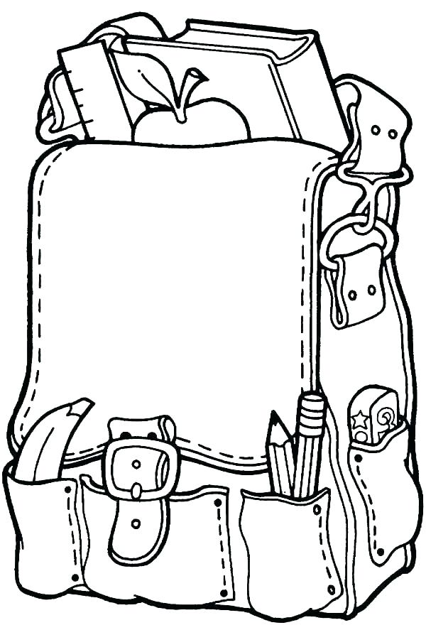 First Day Of School Coloring Pages For Preschoolers At GetDrawings