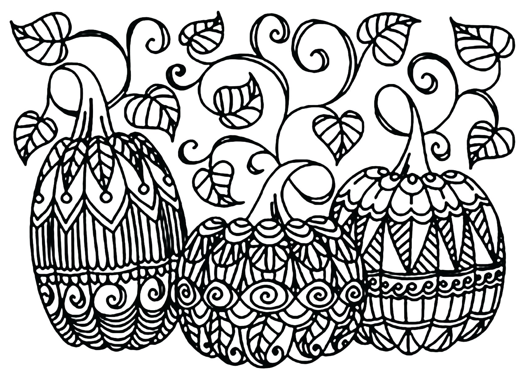 Five Little Pumpkins Coloring Page at GetDrawings | Free download