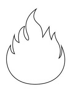 Flame Coloring Page at GetDrawings | Free download