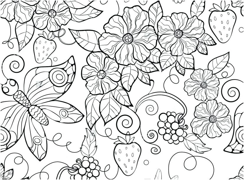 The best free Floral coloring page images. Download from 334 free