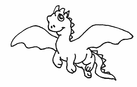 Flying Dragon Coloring Pages At GetDrawings | Free Download