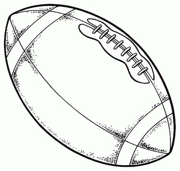 Football Coloring Pages Printable At Getdrawings 