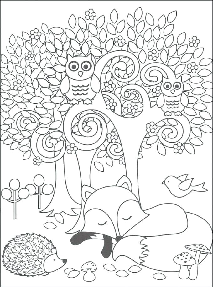 The best free Woodland coloring page images. Download from 129 free