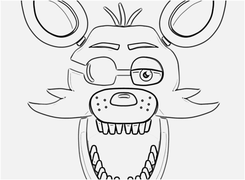 Foxy Coloring Page At Getdrawings Free Download