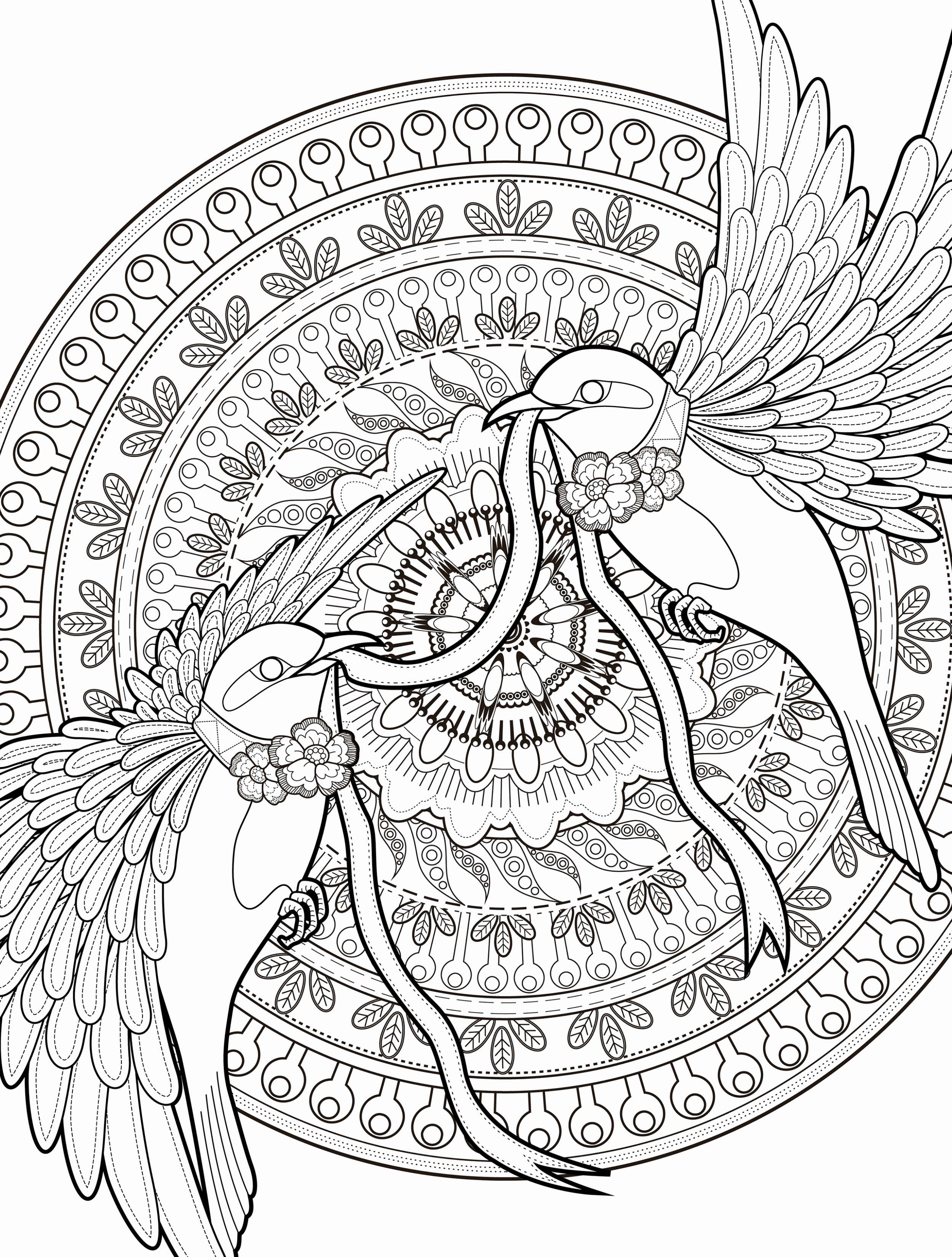 Free Adult Coloring Pages Pdf at GetDrawings | Free download
