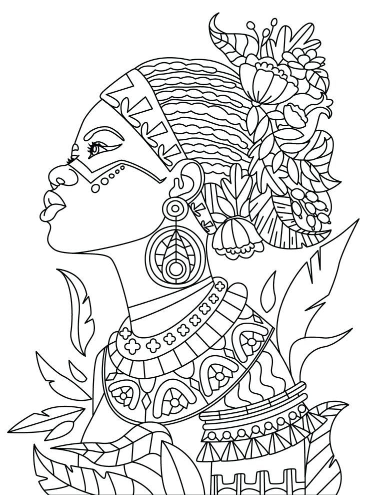 Free African American Coloring Pages At GetDrawings Free Download