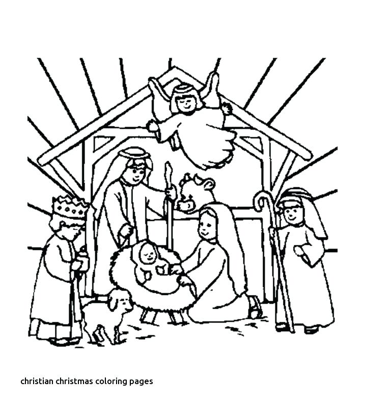 Free Christian Christmas Coloring Pages at GetDrawings | Free download