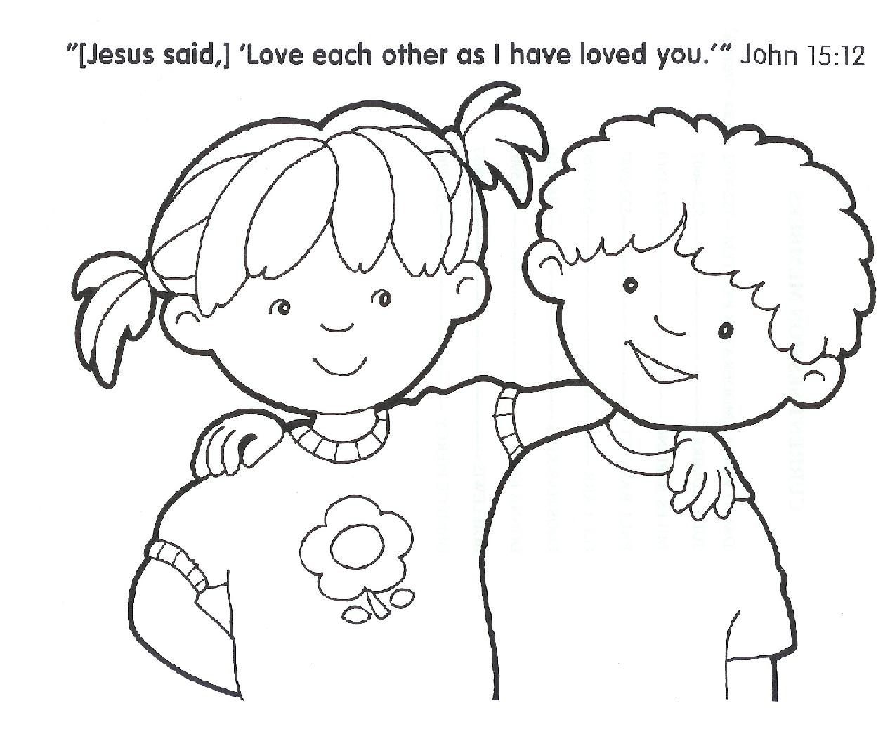 Free Christian Coloring Pages For Kids at GetDrawings | Free download
