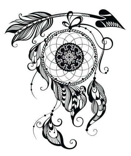 Free Dream Catcher Coloring Pages at GetDrawings | Free download