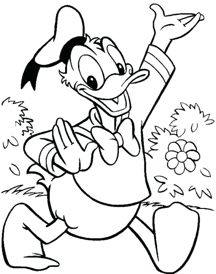 Free Duck Coloring Pages At Getdrawings 