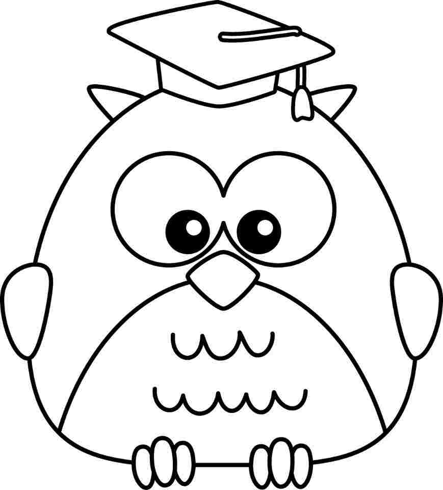 Easy Printable Coloring Pages For Toddlers