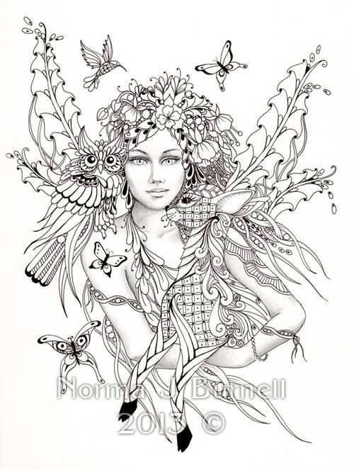 Free Fairy Coloring Pages For Adults At Getdrawings Free Download