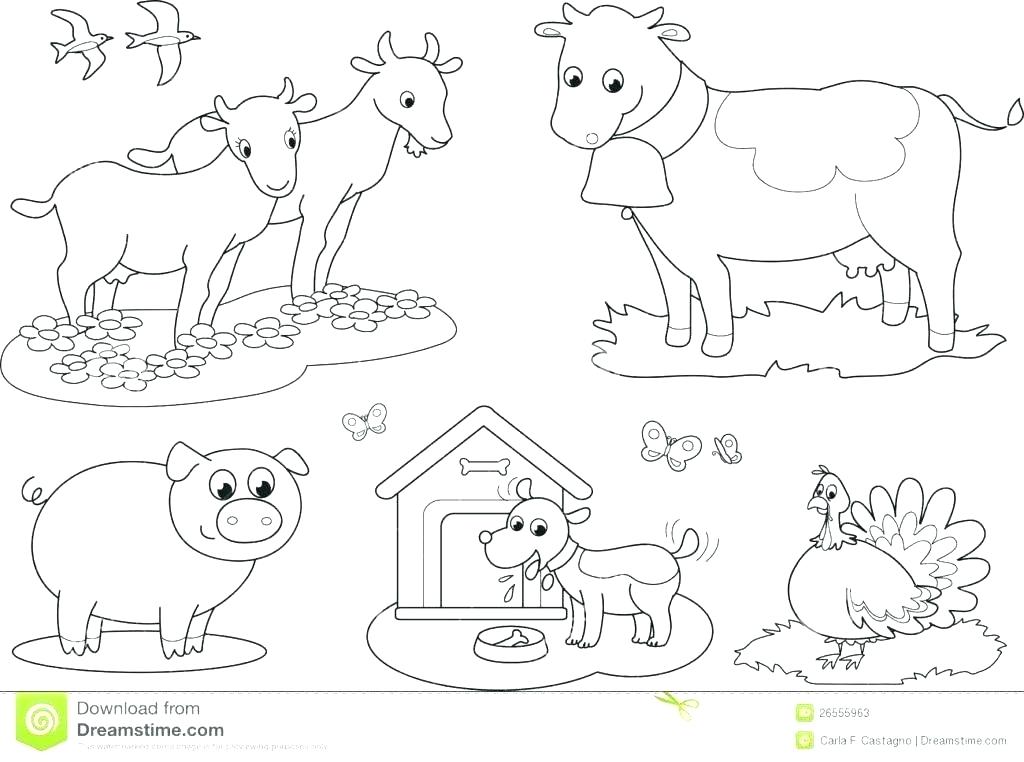 45 Farm Animal Coloring Pages Printable | Pbssproutssave