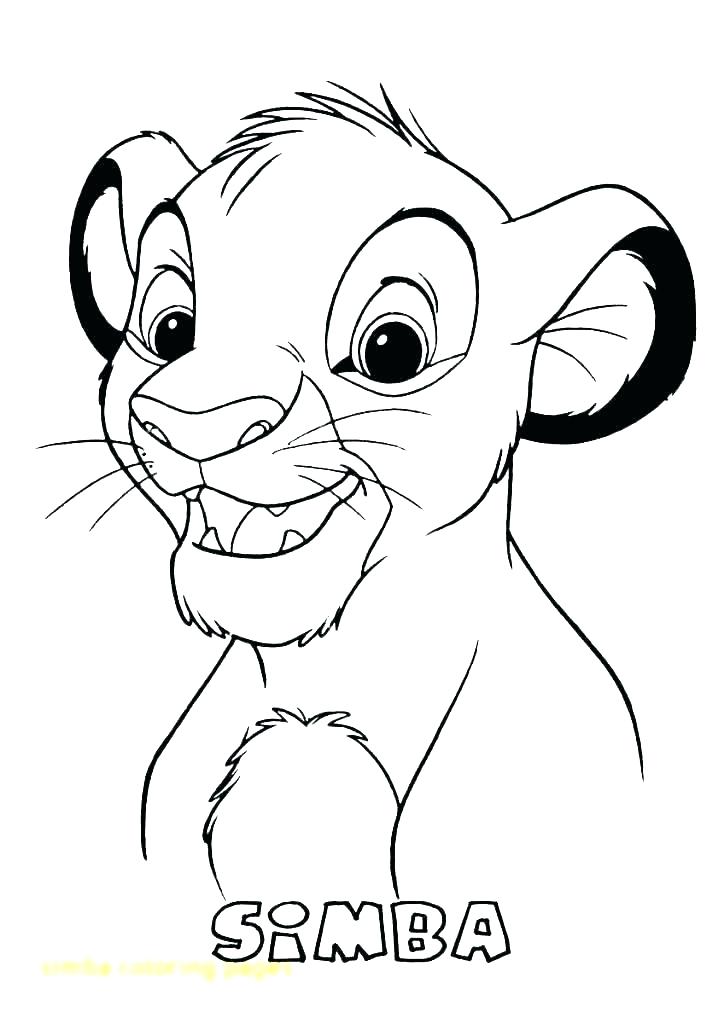 The best free Lion king coloring page images. Download ...