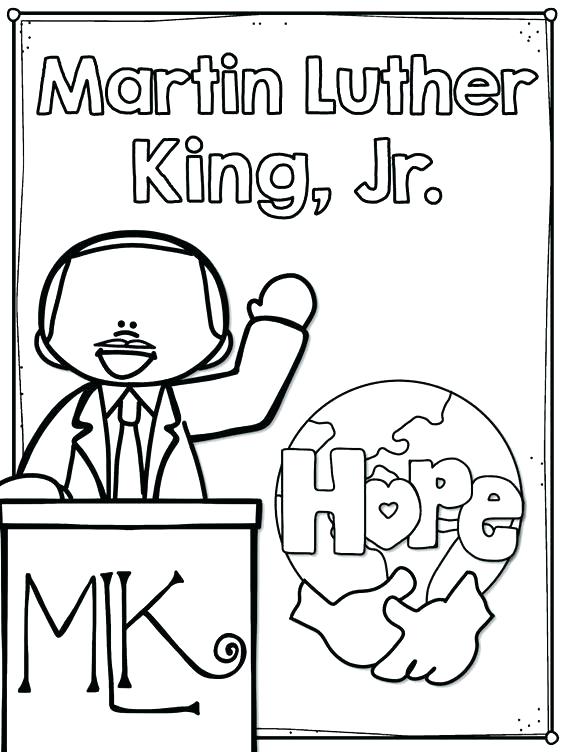 Free Mlk Coloring Pages At GetDrawings Free Download